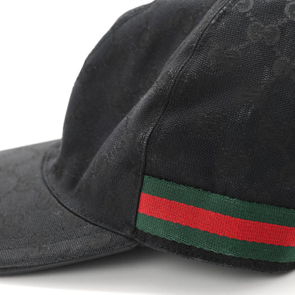 Gucci Monogram Web Baseball Hat M Black 9 of 9