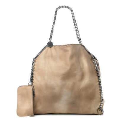 Stella McCartney Shaggy Deer Big Falabella Tote Beige 1 of 15