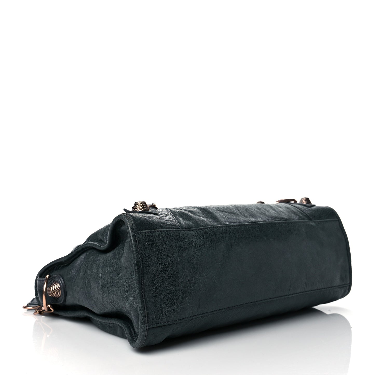 Agneau Giant 21 Rose Gold Hardware City Anthracite