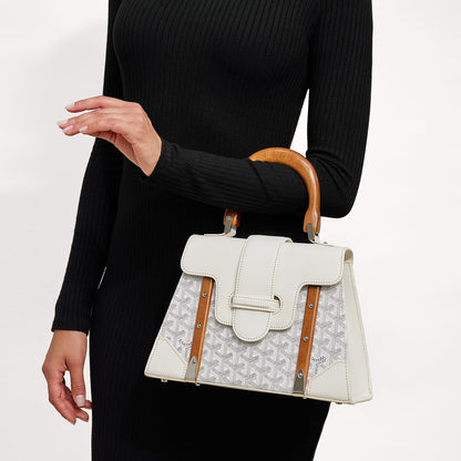 Goyard Goyardine Saigon PM White 2 of 9