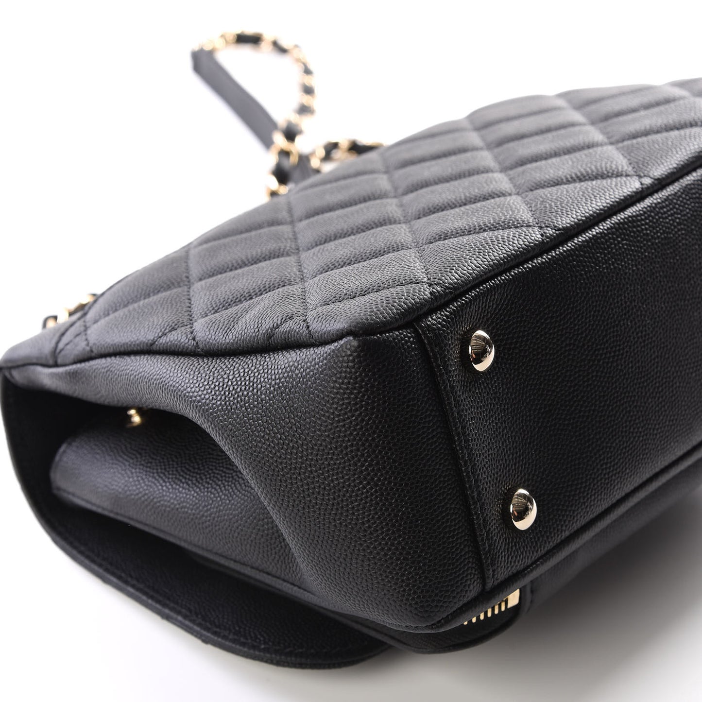 Caviar Quilted Medium Business Affinity Flap Black