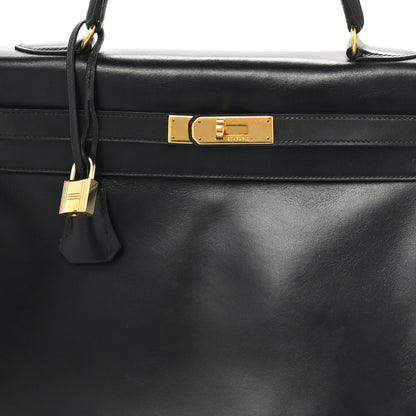 Hermes Box Kelly Retourne 35 Black 8 of 12