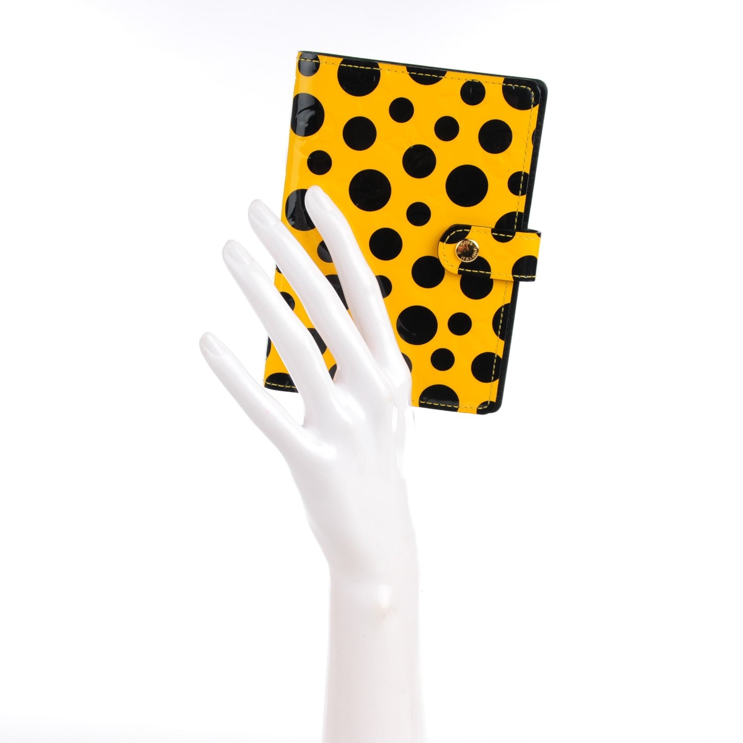 Vernis Kusama Infinity Dots Small Ring Agenda Cover Yellow