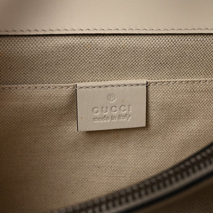 Gucci Calfskin Bamboo Web Medium Dionysus Top Handle Bag White Blue Hibiscus Red 6 of 10