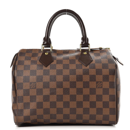 Louis Vuitton Damier Ebene Speedy 25 1 of 8