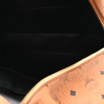 MCM Visetos Large Stark Backpack Cognac 5 of 11
