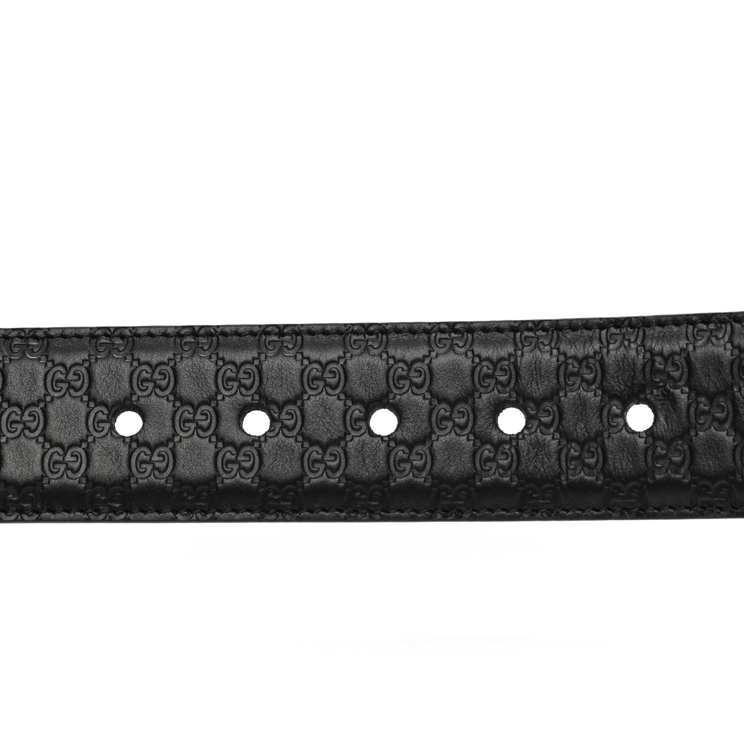 Gucci Soft Microguccissima 40mm Belt 100 40 Black 4 of 6