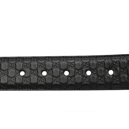 Gucci Soft Microguccissima 40mm Belt 100 40 Black 4 of 6