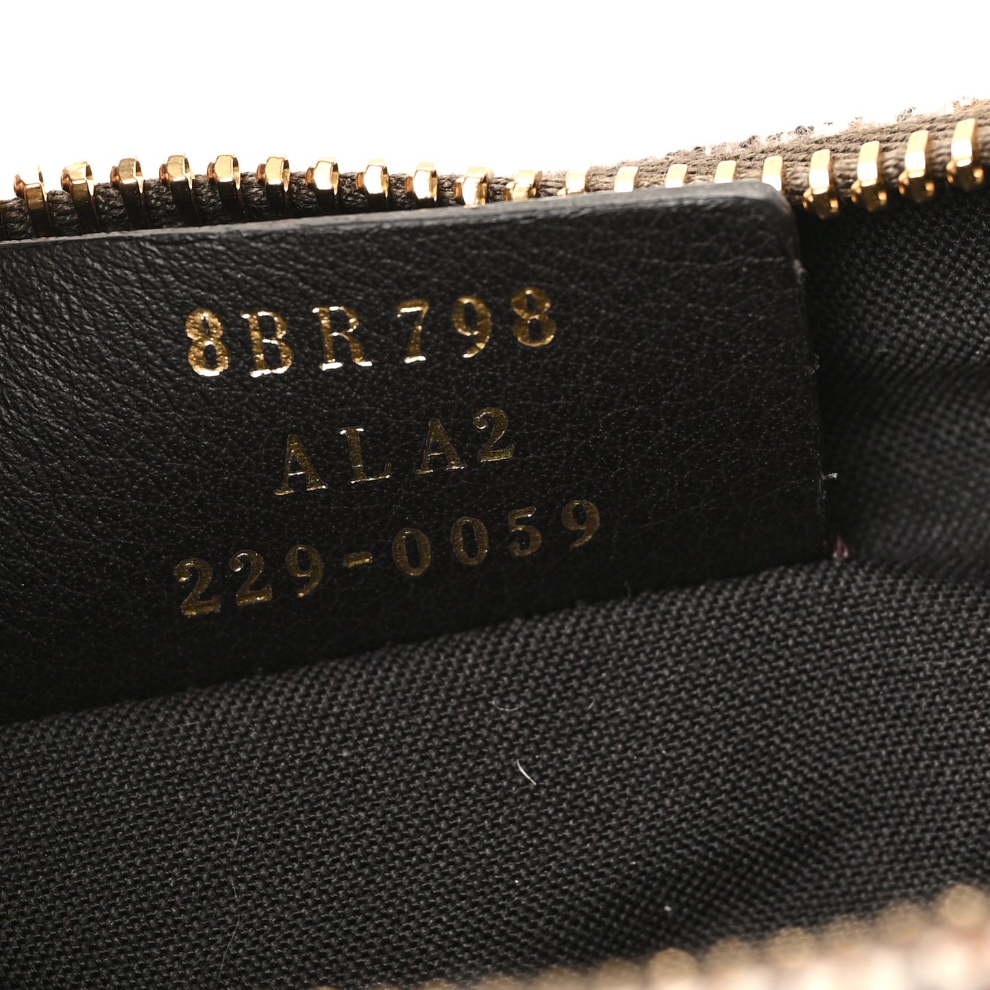 Wool Vitello Grace Small Houndstooth Small Fendigraphy Hobo Bag Beige Ebano