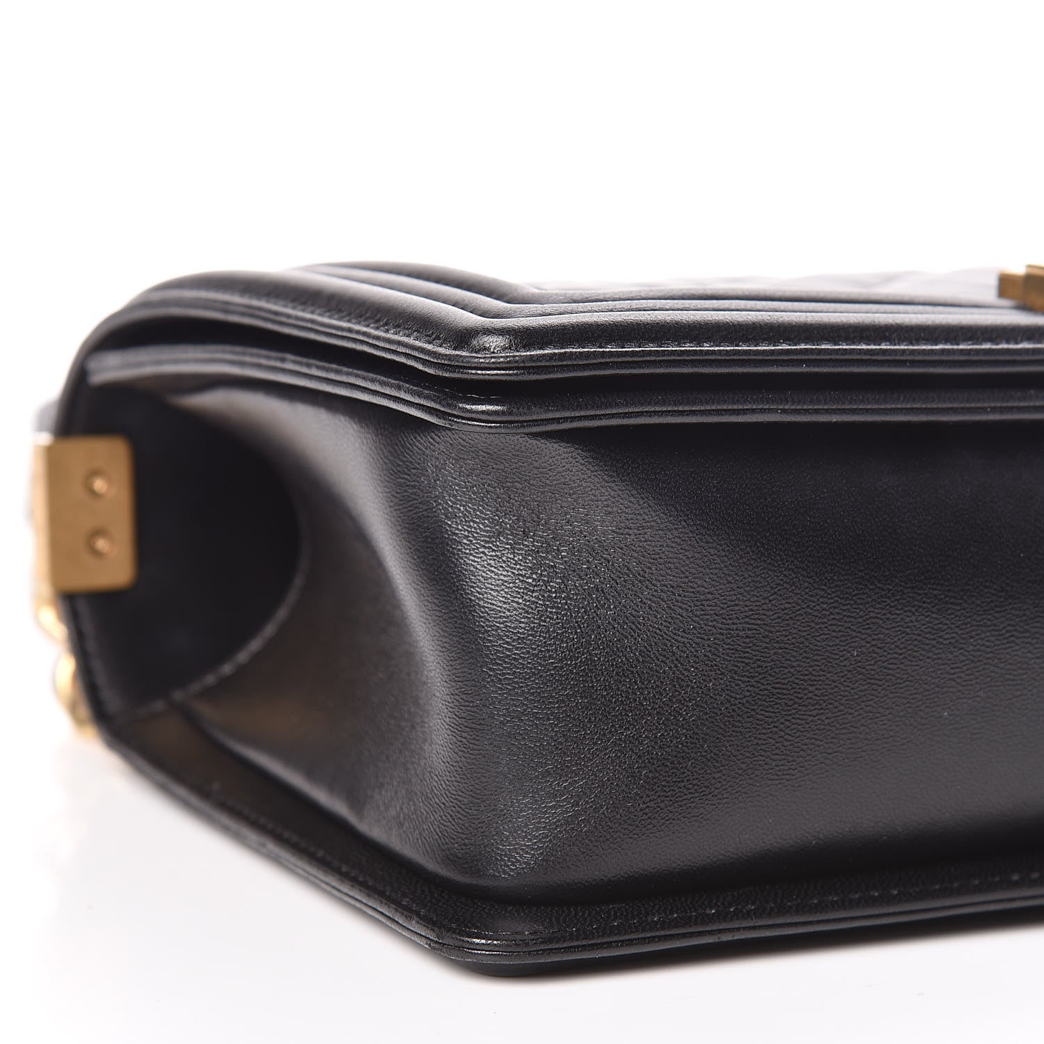 Chanel Lambskin Quilted Medium Boy Flap Black 6 of 14