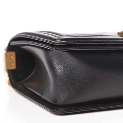 Chanel Lambskin Quilted Medium Boy Flap Black 6 of 14