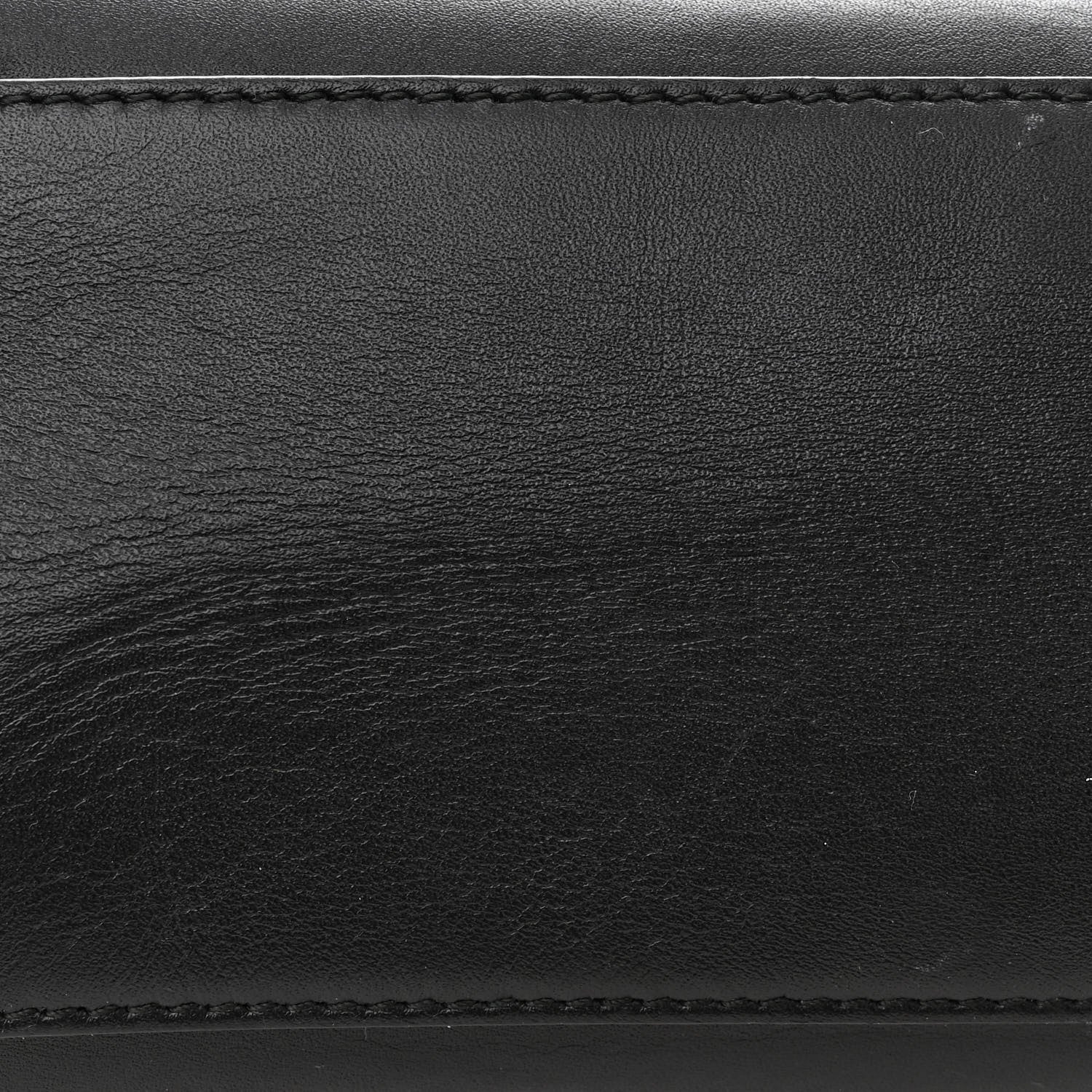 Versace Calfskin Medallion Tribute Bowling Bag Black 13 of 15
