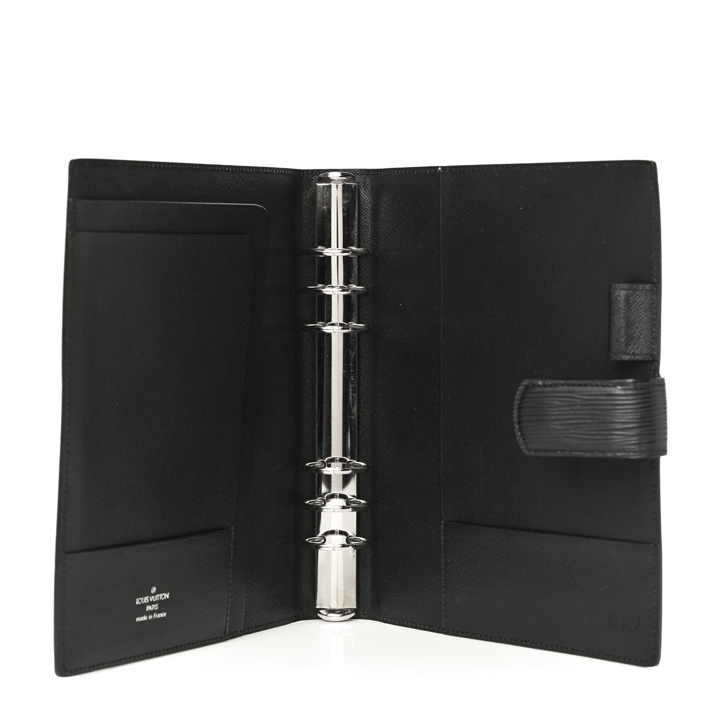 Epi Large Ring Agenda Cover Black