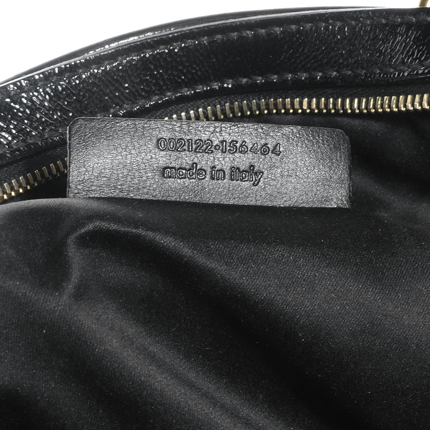 Saint Laurent Patent Large Muse Black 7 of 7