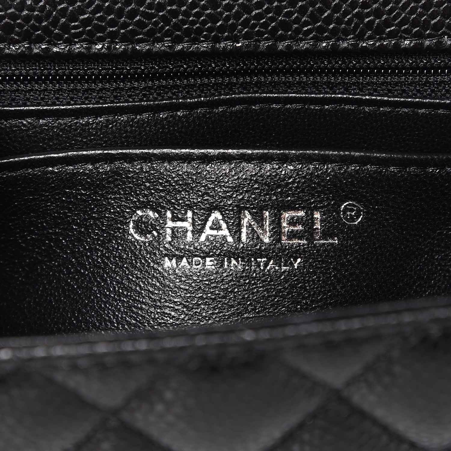 Chanel Caviar Quilted Mini Square Flap Black 6 of 8