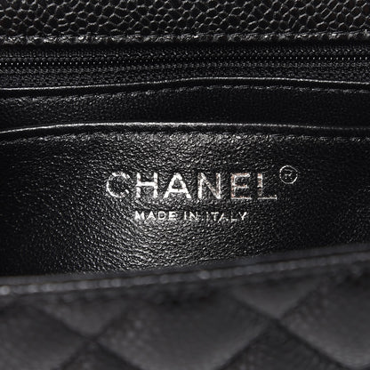 Chanel Caviar Quilted Mini Square Flap Black 6 of 8