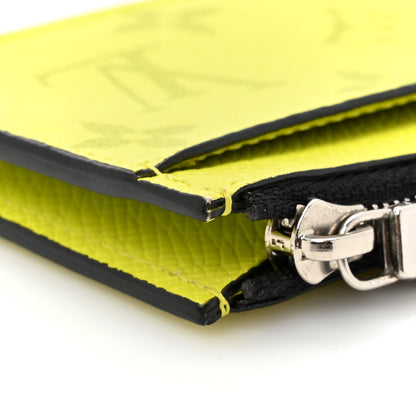 Louis Vuitton Monogram Taiga Coin Card Holder Yellow 10 of 10