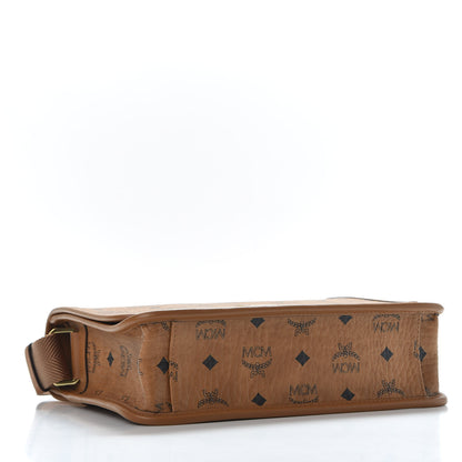 MCM Visetos Small Klassik Messenger Bag Cognac 3 of 8