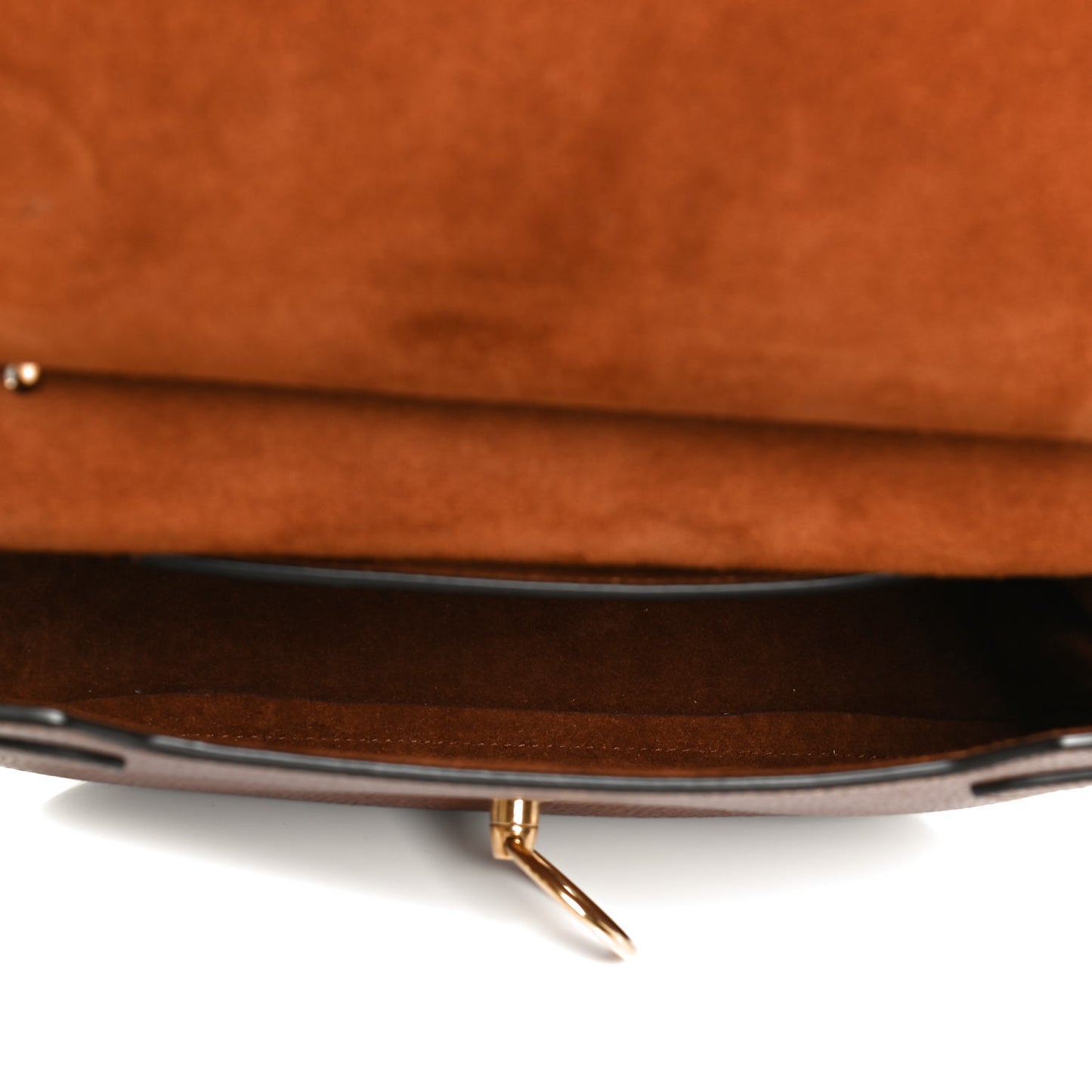 Small Classic Grain Calfskin Amberley Satchel Oak