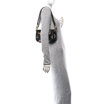Louis Vuitton Empreinte Monogram Giant Multi Pochette Accessories Black Beige 2 of 14