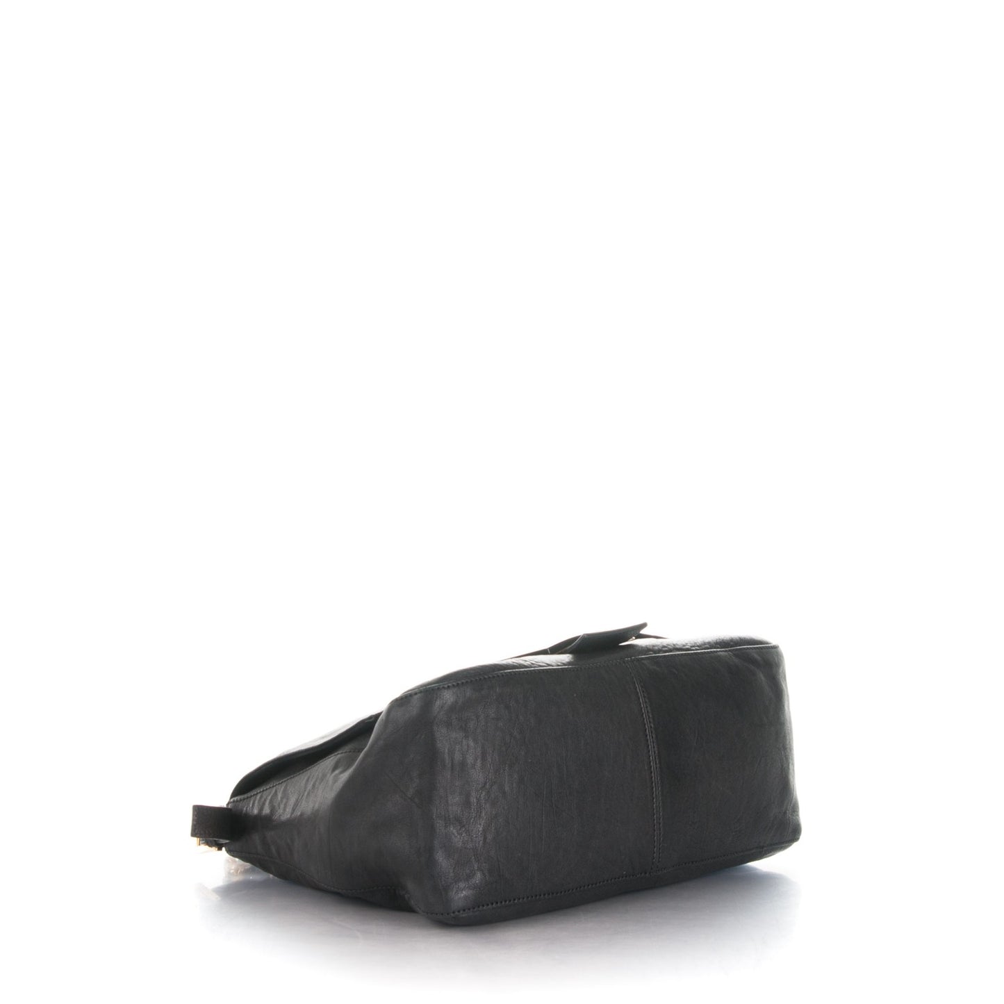 Calfskin Big Forever Mama Baguette Black