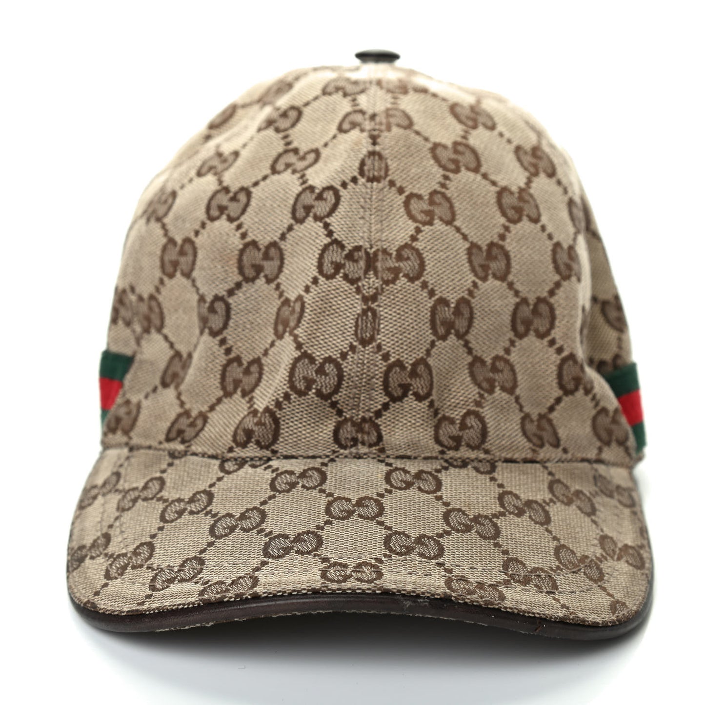 Monogram Web Baseball Hat M Beige Cocoa