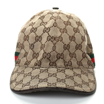 Gucci Monogram Web Baseball Hat M Beige Cocoa 2 of 4