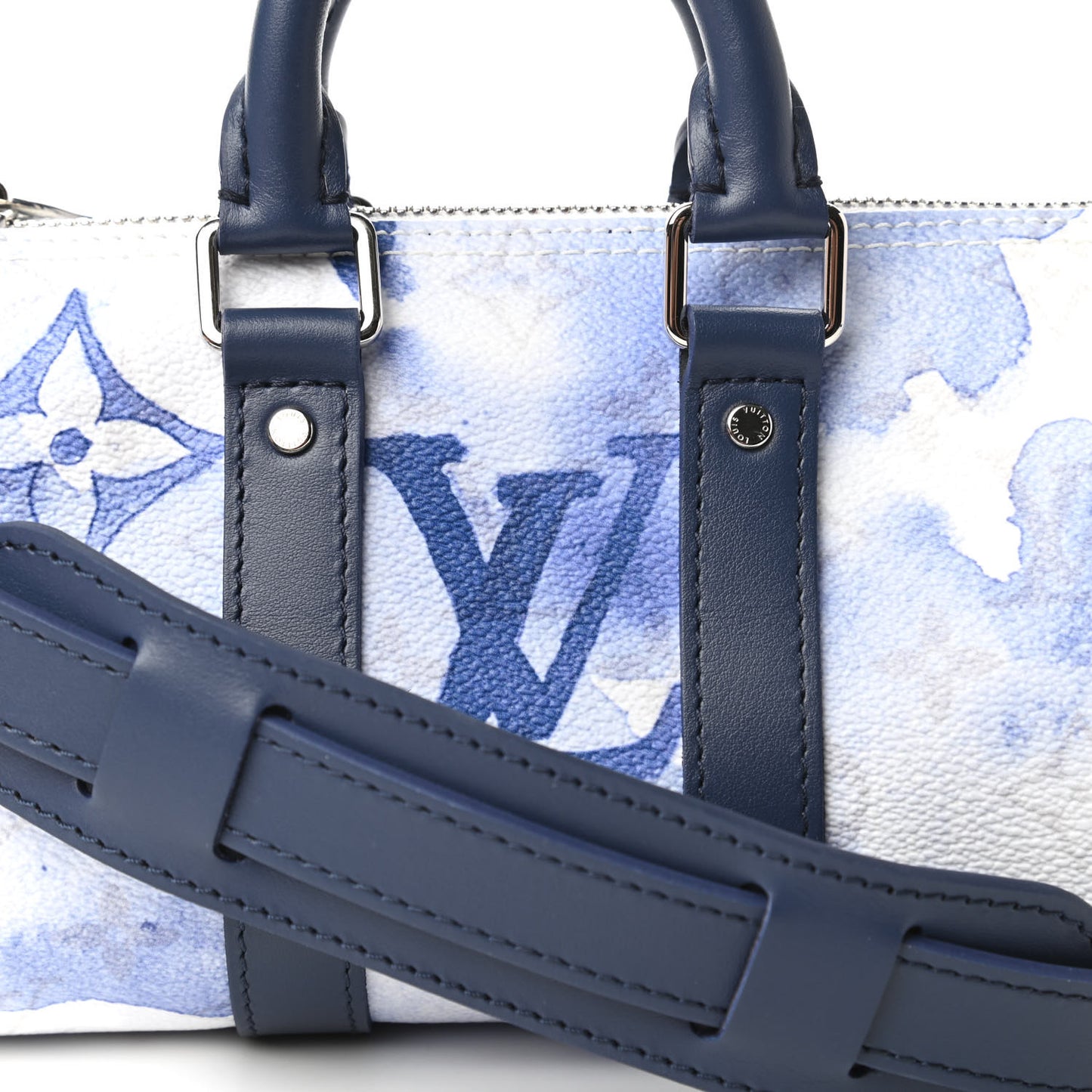 Monogram Watercolor Keepall XS Blue