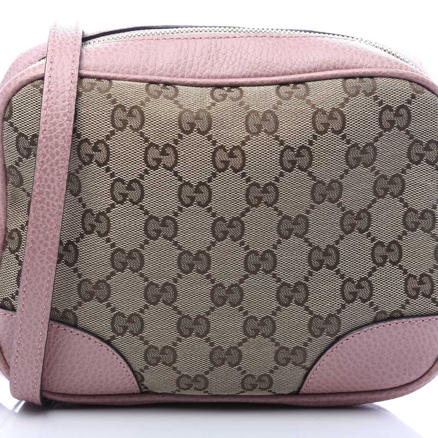 Gucci Monogram Mini Bree Messenger Bag Beige Soft Pink 7 of 9