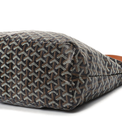 Goyard Goyardine Boheme Hobo Black Gold 11 of 12