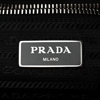 Prada Nylon Tessuto Impuntu Quilted Backpack Black 6 of 10