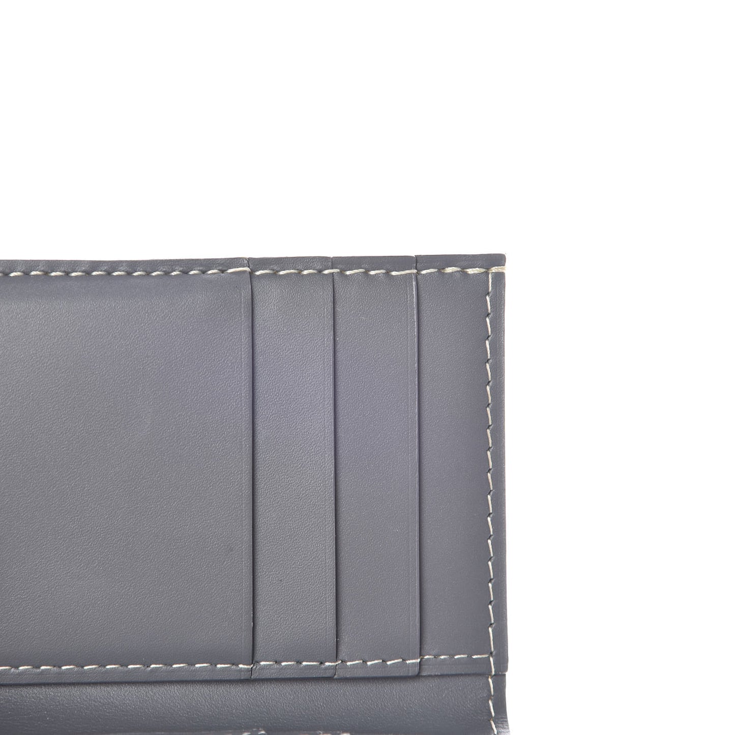 Goyardine Saint Pierre Card Holder Grey