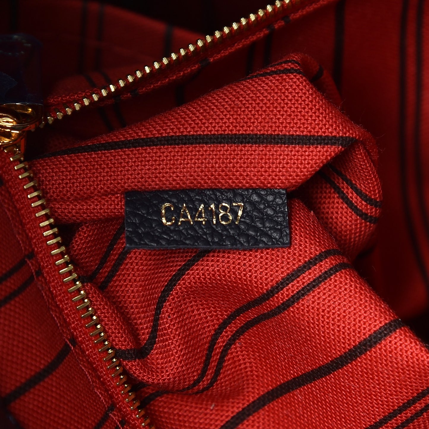 Empreinte Artsy MM Marine Rouge