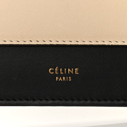 Celine Stingray Shiny Calfskin Clutch on a Chain Black 6 of 10