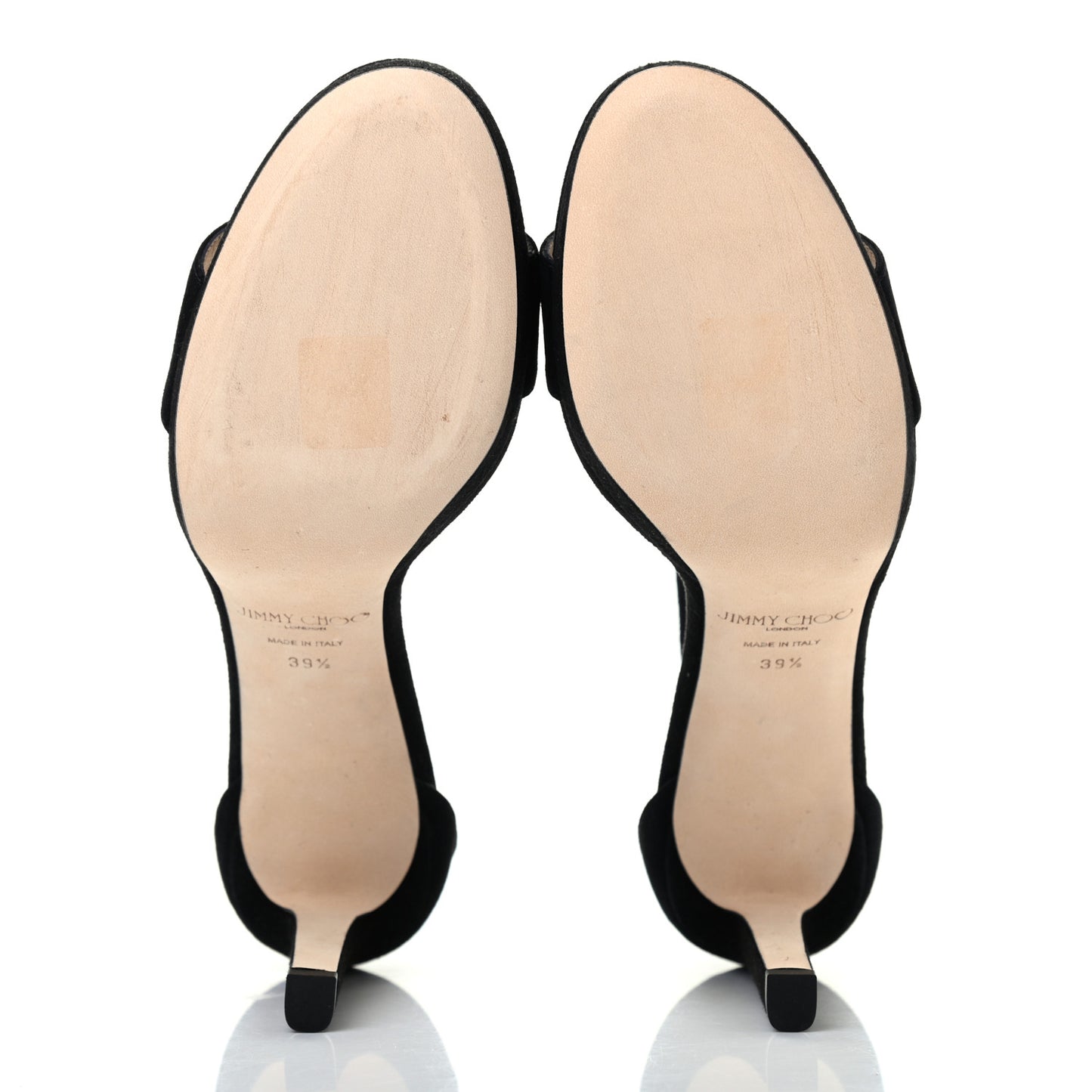 Suede Misty 120 Sandals 39.5 Black