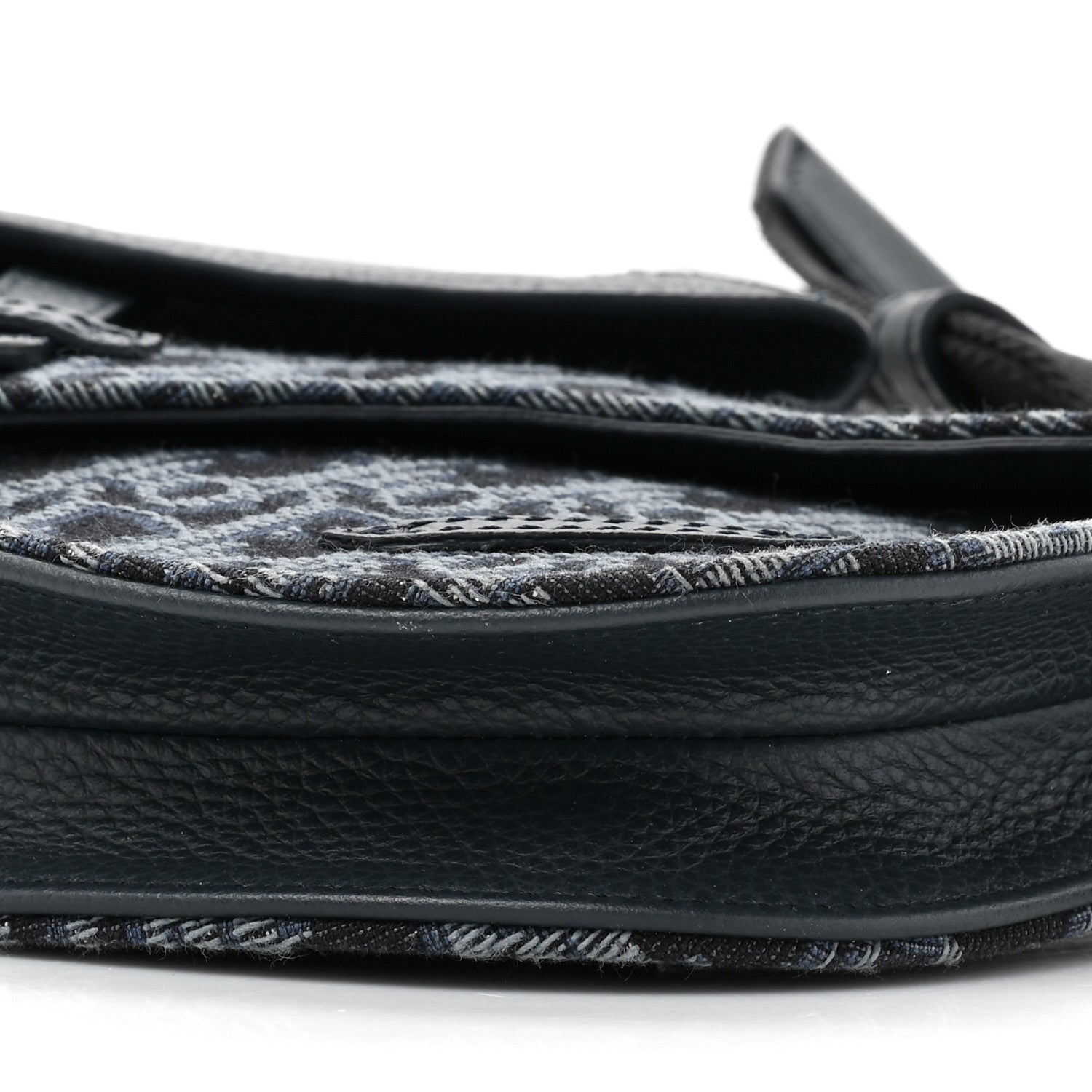 Christian Dior Oblique Saddle Messenger Pouch Blue 8 of 9