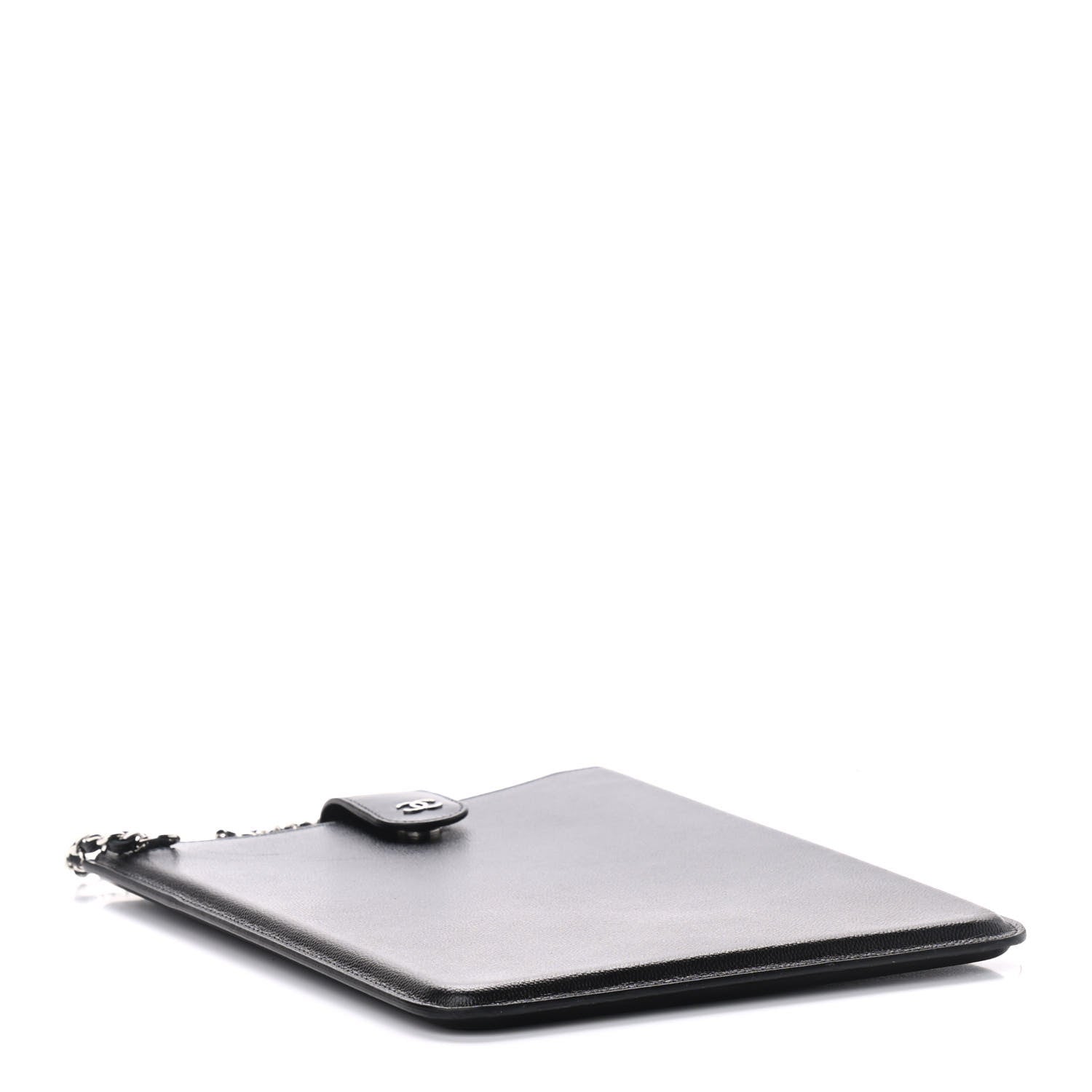 Chanel Caviar iPad Case Crossbody Black 4 of 9