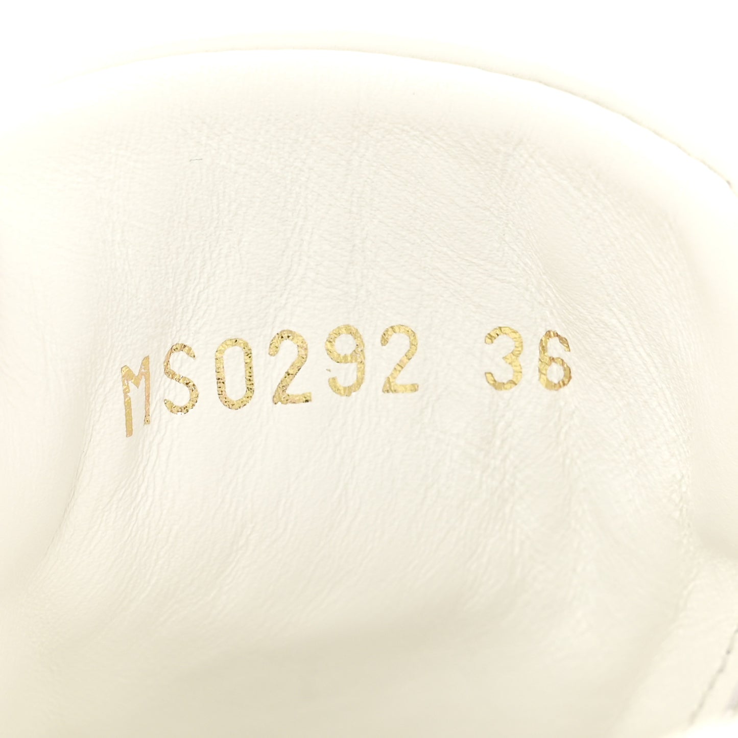 Damier Azur Front Row Sneaker 36 White