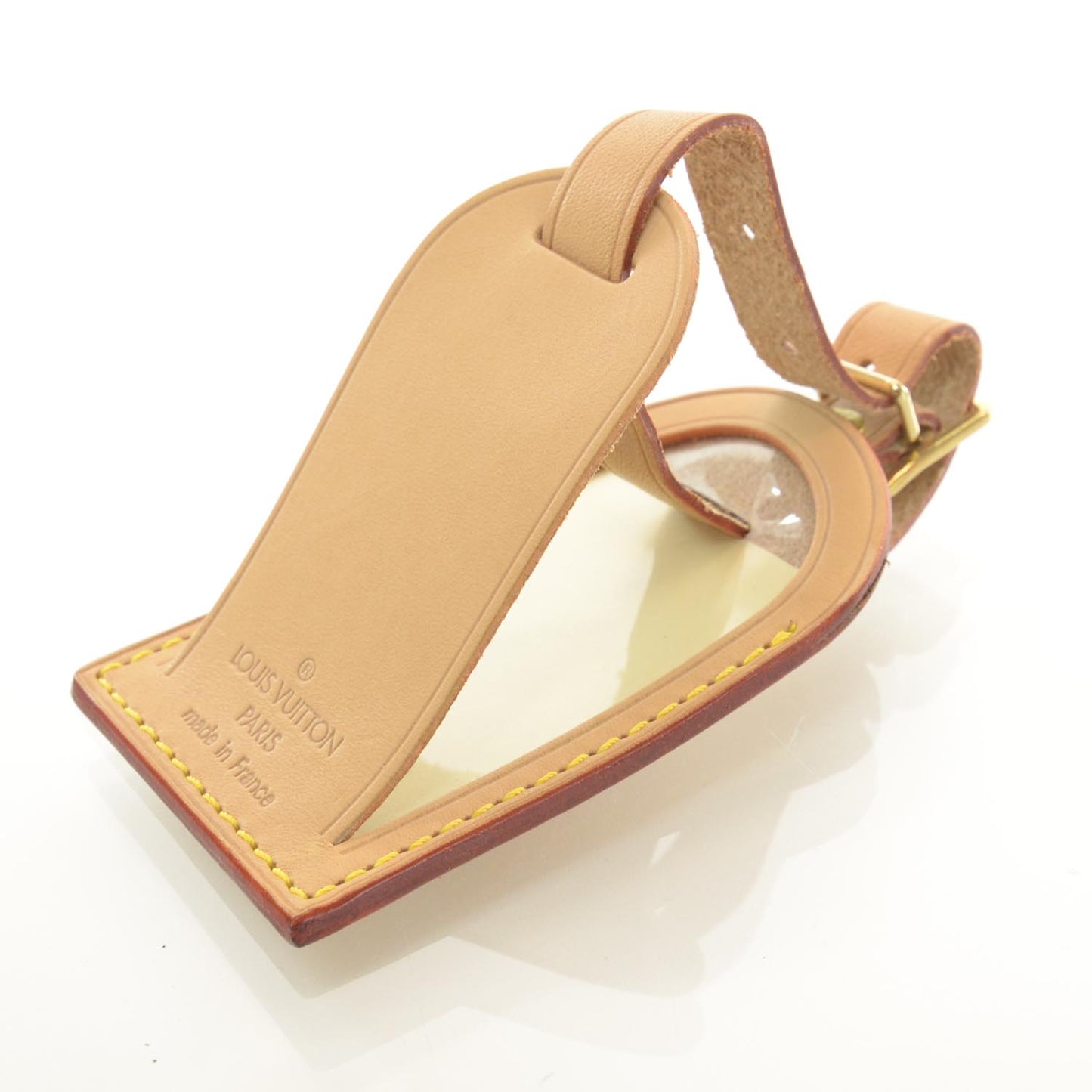 Vachetta Leather Luggage Tag