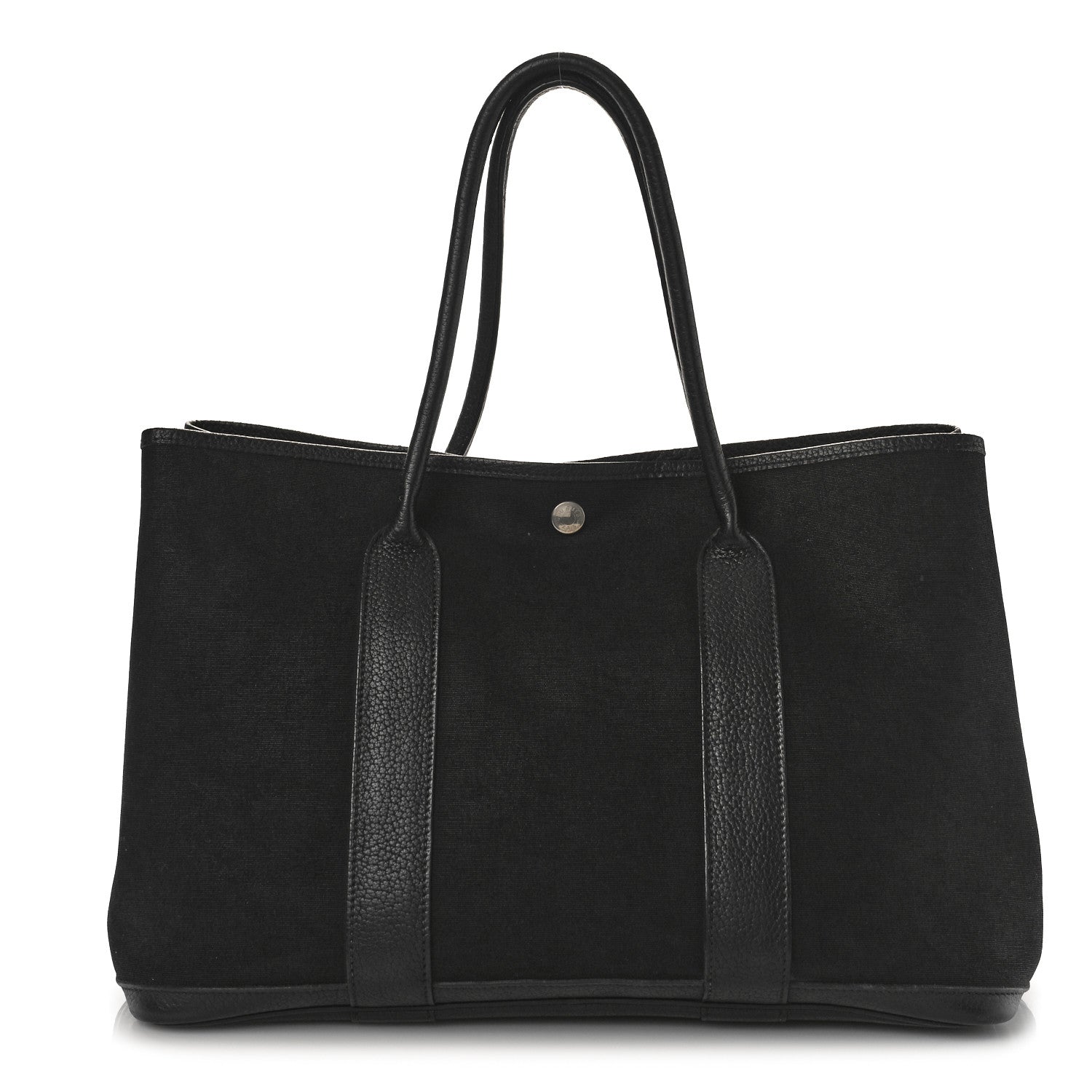 Hermes Toile Negonda Garden Party Tote 36 MM Black 1 of 10