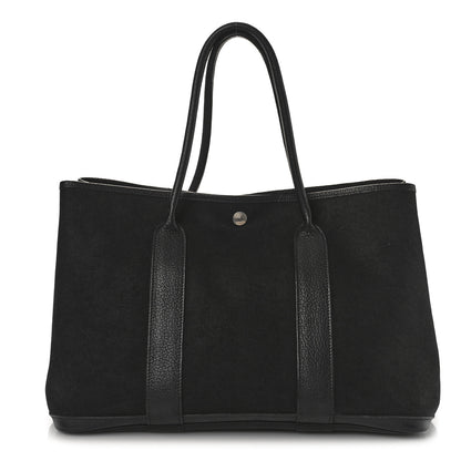 Hermes Toile Negonda Garden Party Tote 36 MM Black 1 of 10
