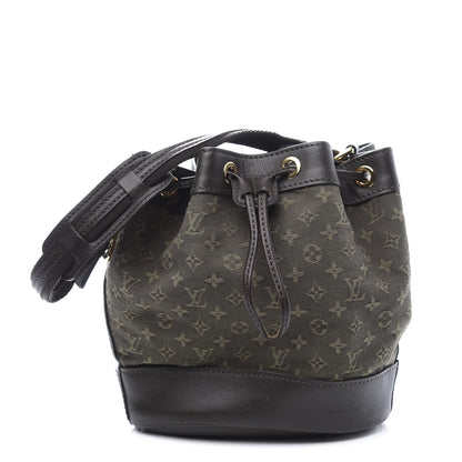 Louis Vuitton Mini Monogram Noelie Kaki 1 of 10