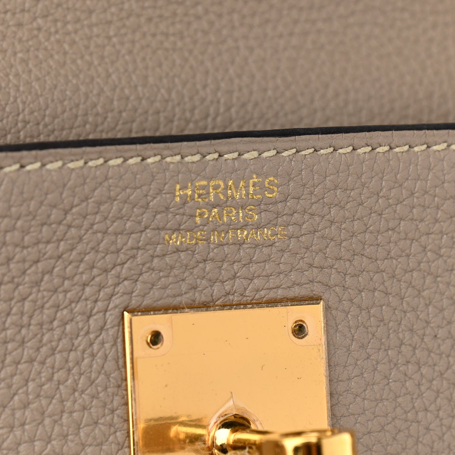 Hermes Togo Kelly Retourne 32 Gris Tourterelle 6 of 11