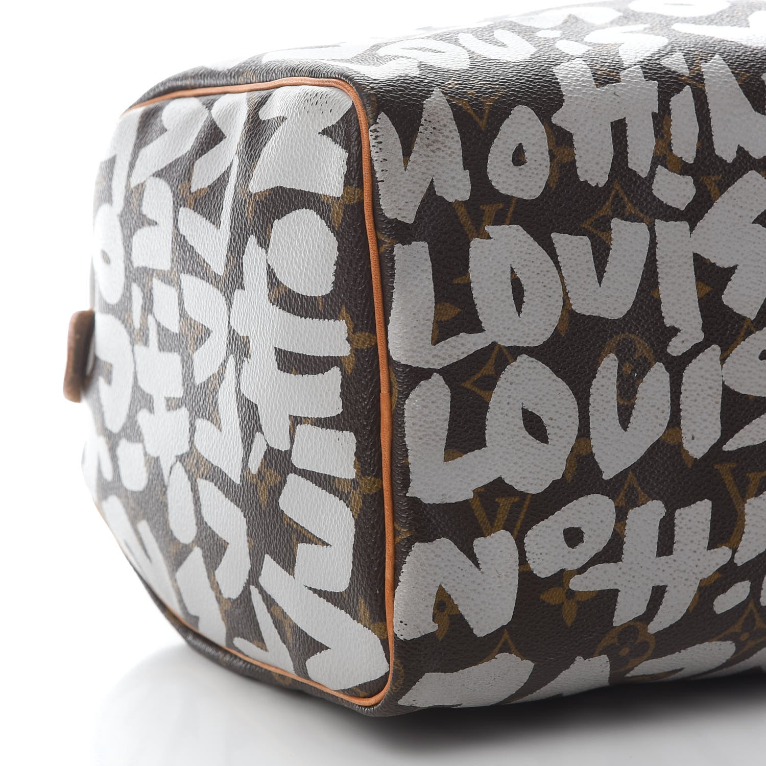 Louis Vuitton Monogram Graffiti Speedy 30 Silver 7 of 9