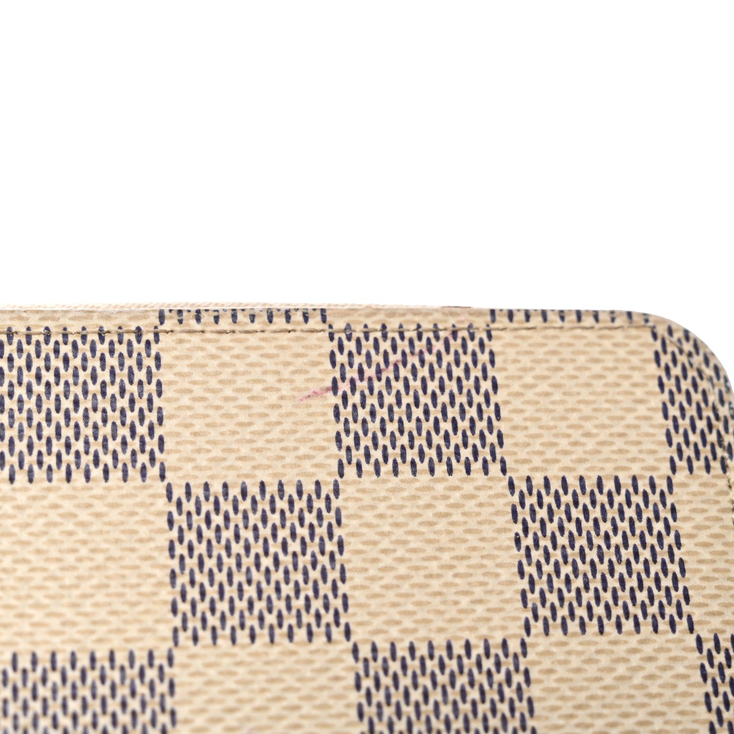 Louis Vuitton Damier Azur Clemence Wallet Rose Ballerine 10 of 14