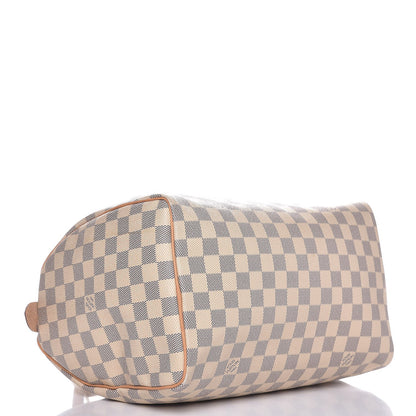 Louis Vuitton Damier Azur Speedy 30 4 of 10