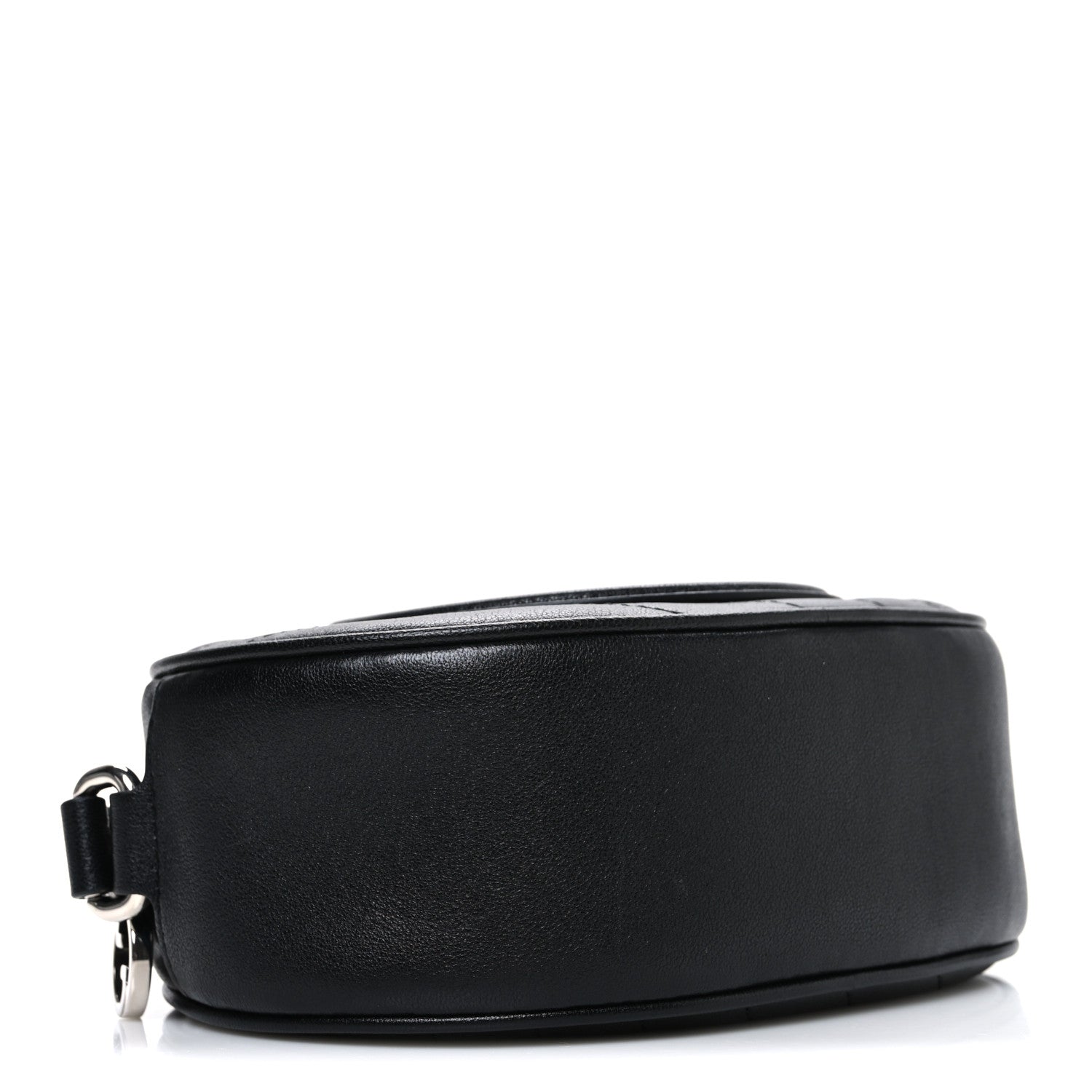 Gucci Sakai Be Green Calfskin Diagonal Stitched Mini Blondie Shoulder Bag Black 4 of 10