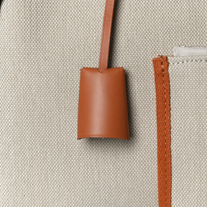 Hermes Vache Hunter Toile Herbag Zip 31 PM Trench Gold 12 of 16