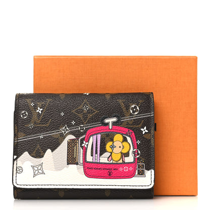 Louis Vuitton Monogram 2019 Christmas Animation Victorine Wallet Fuchsia 7 of 7