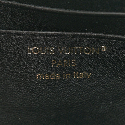 Louis Vuitton Calfskin LV Bloom Wallet On Chain Black 6 of 11